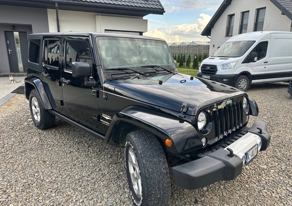 Jeep Wrangler cena 129900 przebieg: 82000, rok produkcji 2015 z Drzewica małe 742